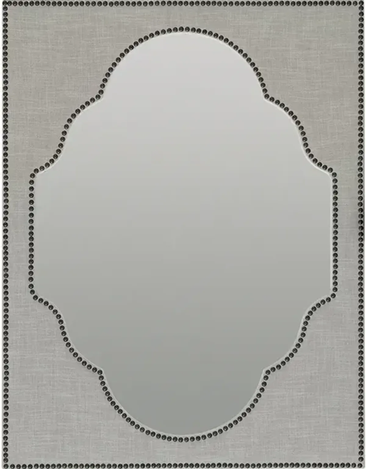 Boheme Nourmand Linen Wrapped Mirror