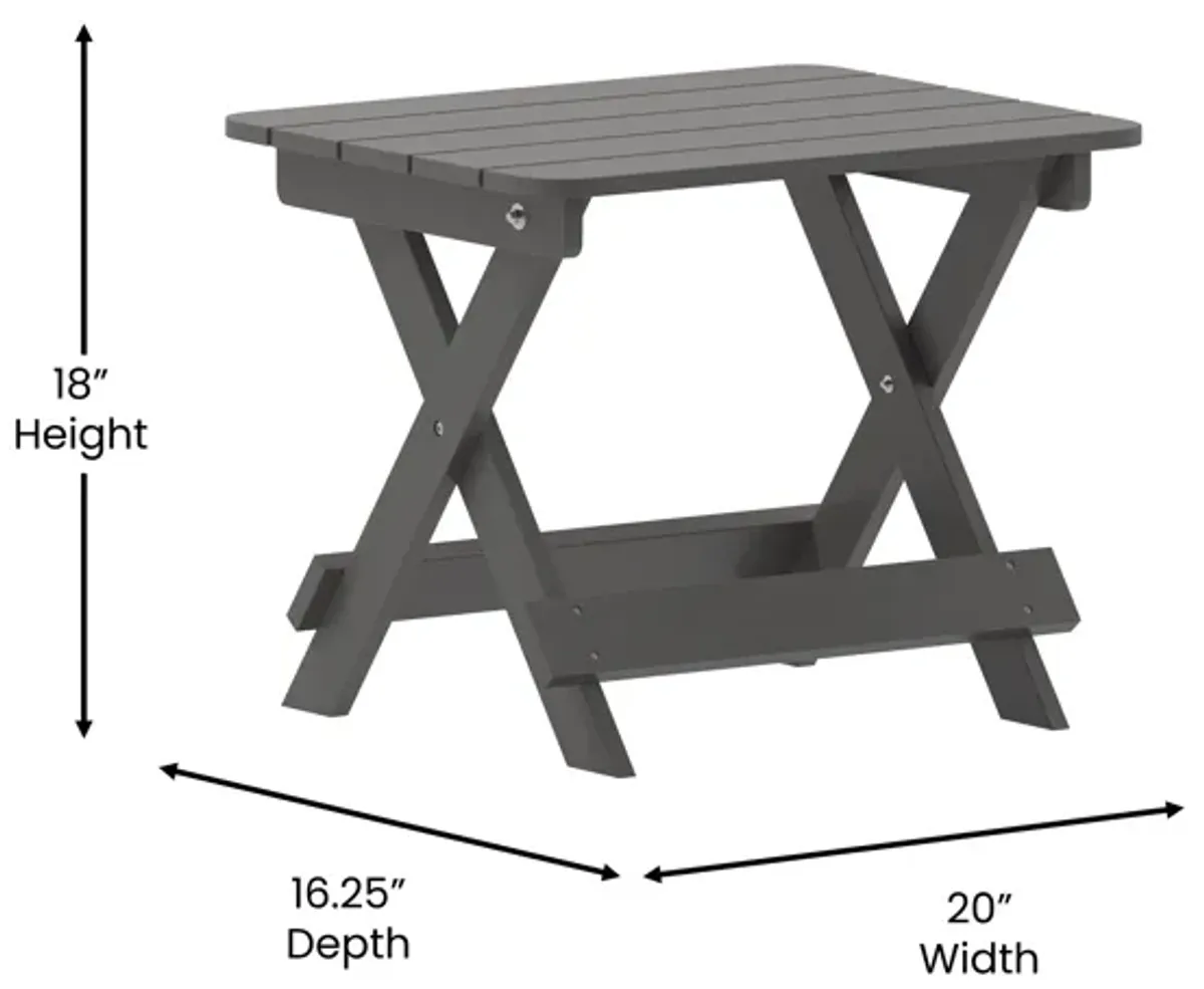 Plastic Adirondack Tables