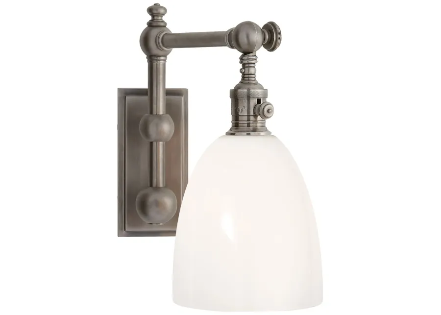 Pimlico Single Light in Antique Nickel