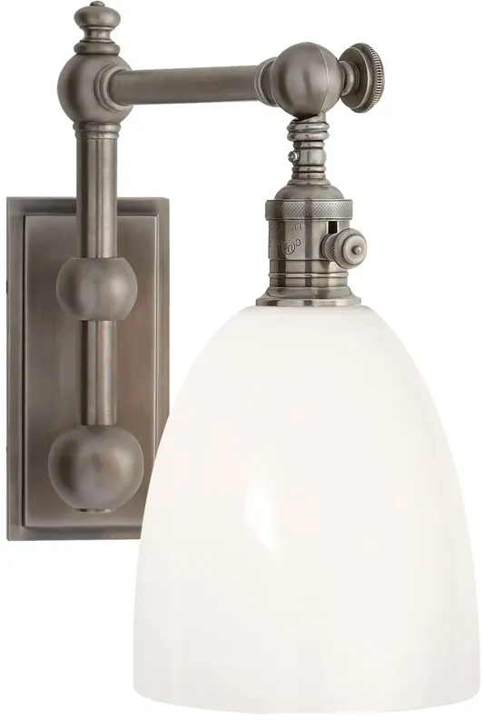 Pimlico Single Light in Antique Nickel