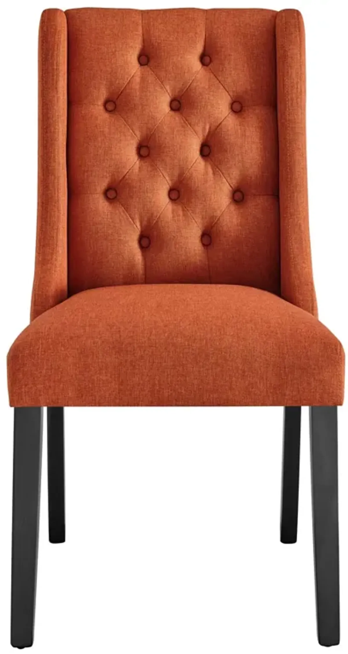 Baronet Button Tufted Fabric Dining Chair