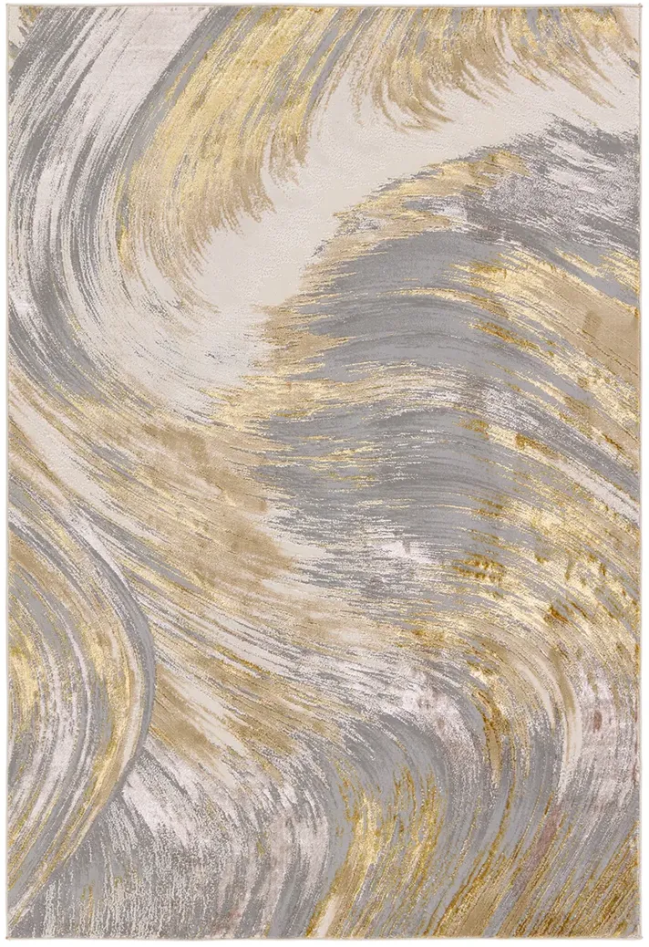 Catalyst Zione Yellow/Gold 5' x 7'6" Rug