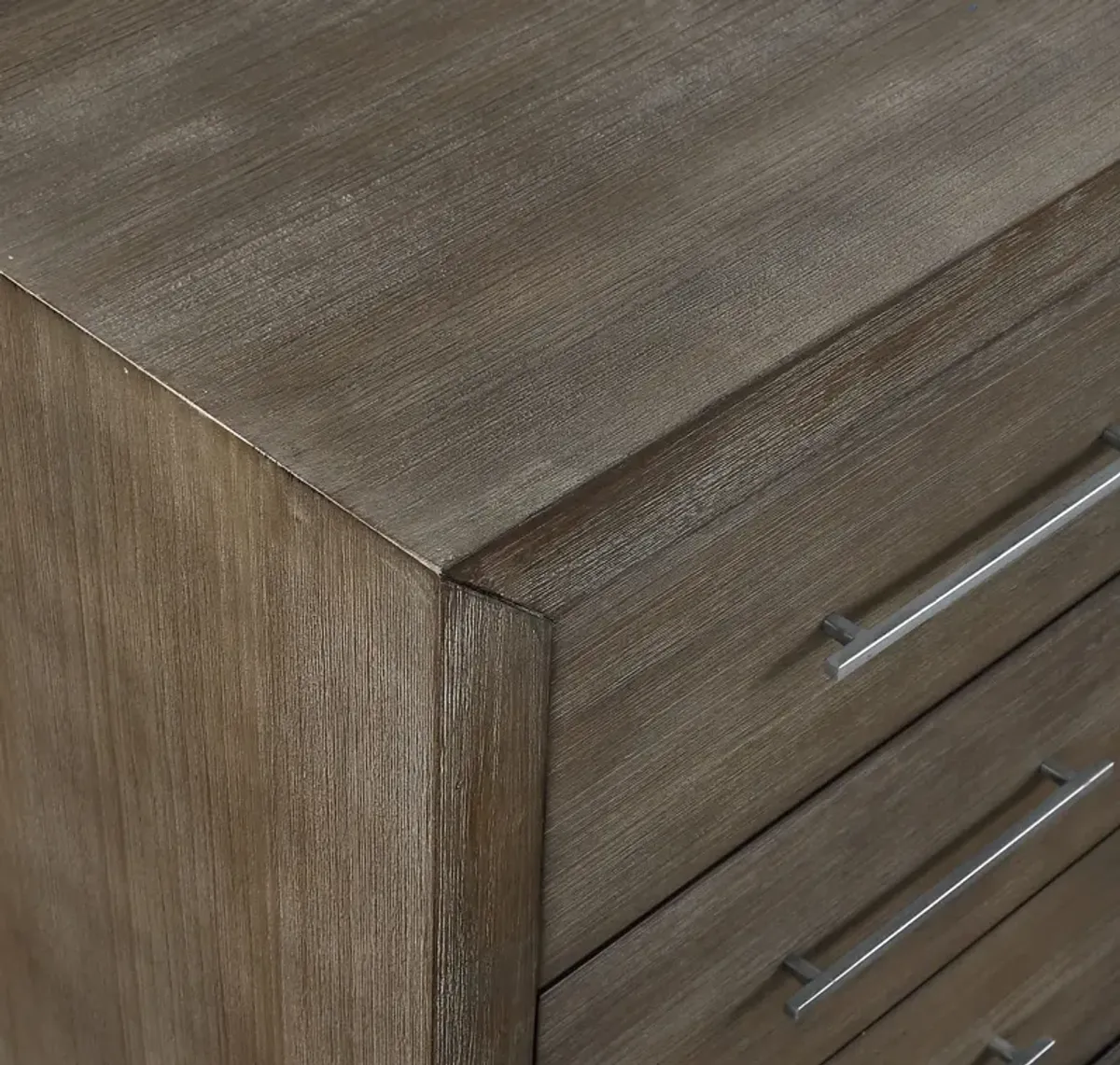 Melbourne Nine Drawer Dresser in Dark Pine