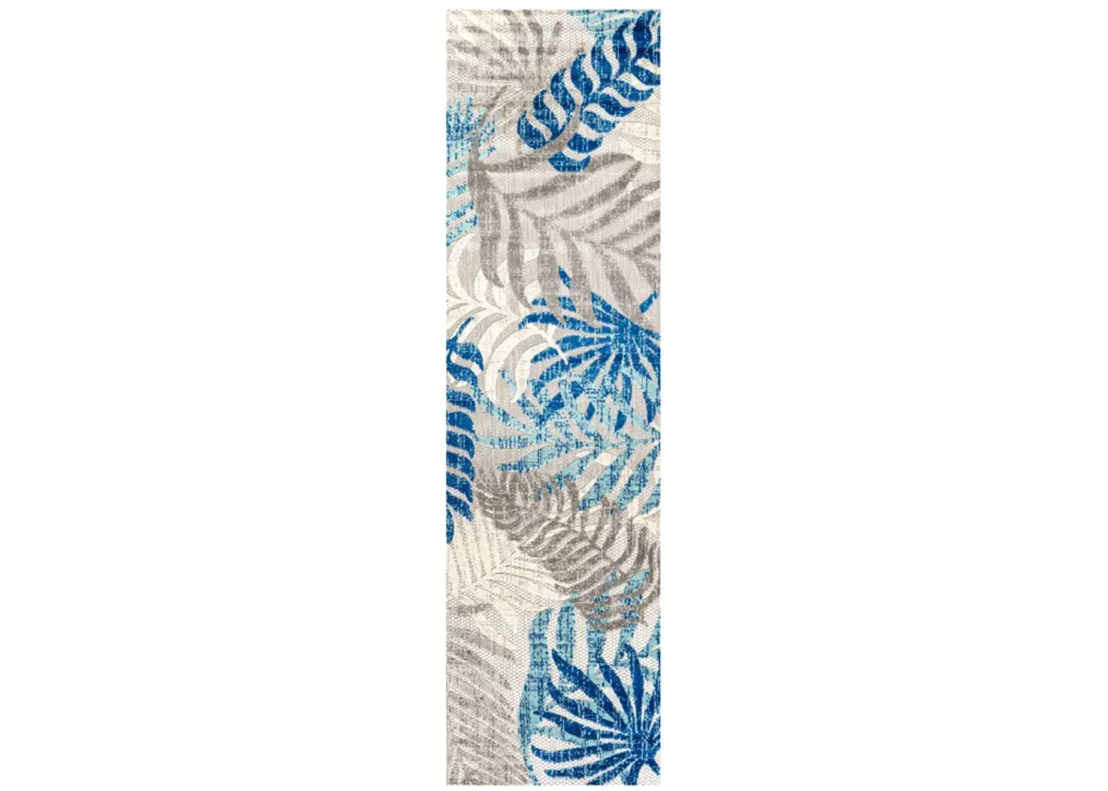 Tropics Palm Leaves Indoor/Outdoor Area Rug