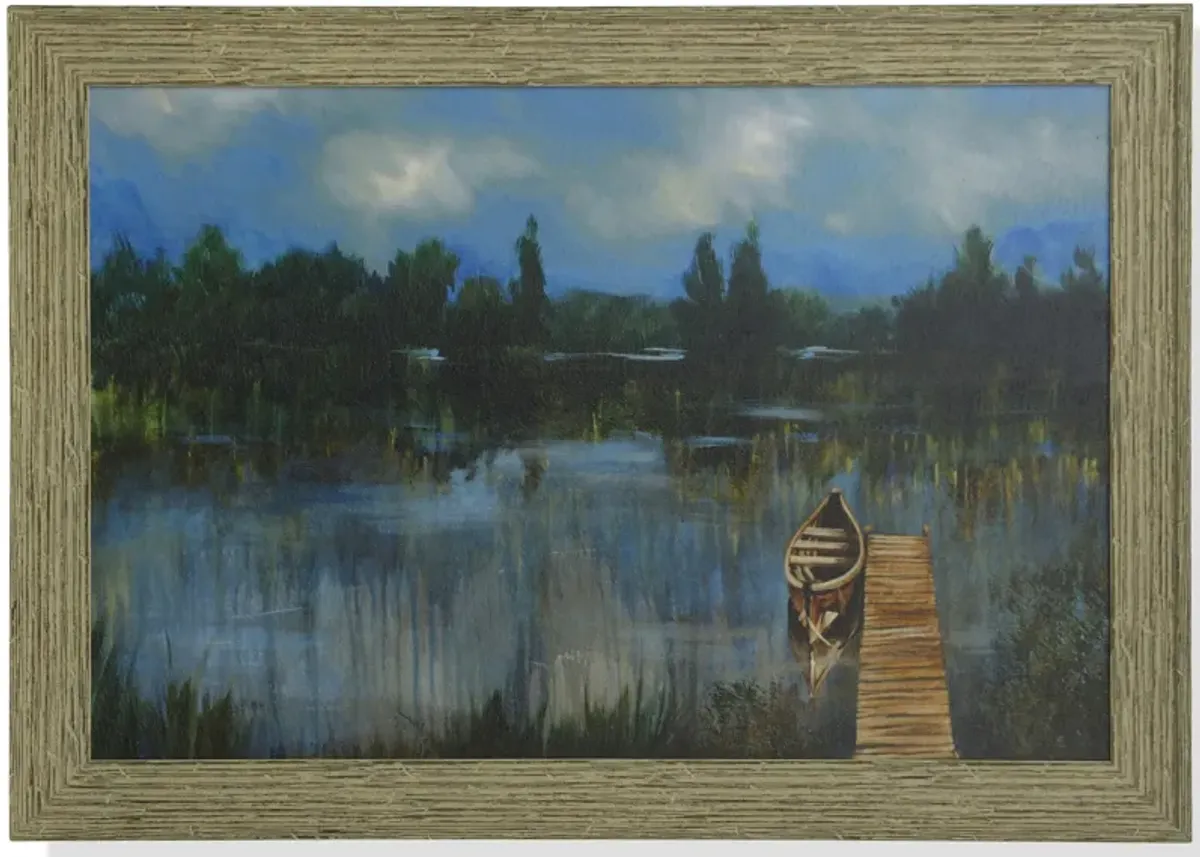 Textured Framed Print