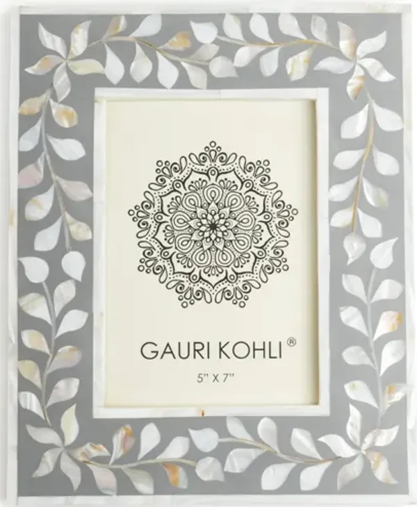 Jodhpur Mother of Pearl Picture Frame - 5"x7"