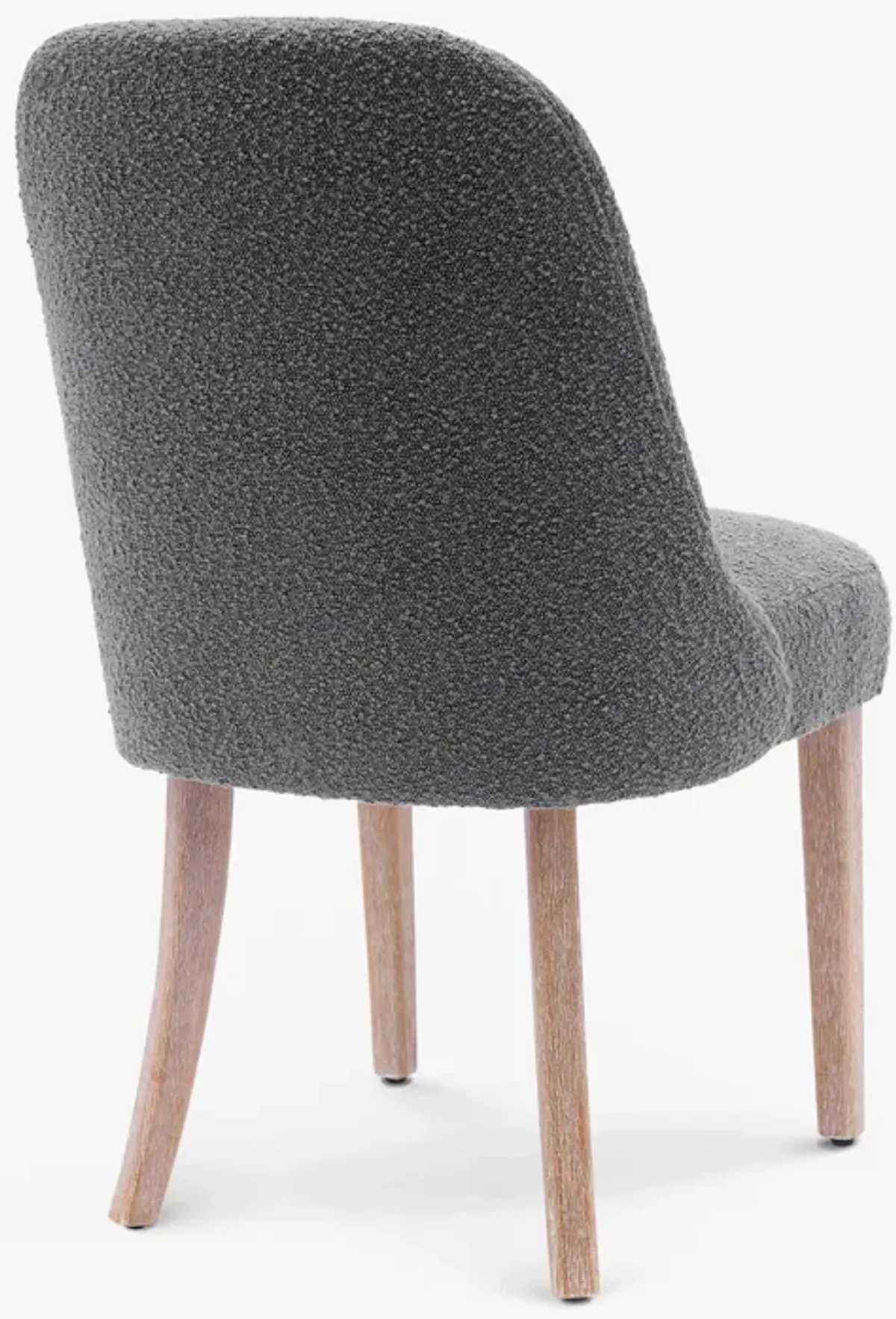 WestinTrends Mid-Century Modern Upholstered Boucle Dining Chair