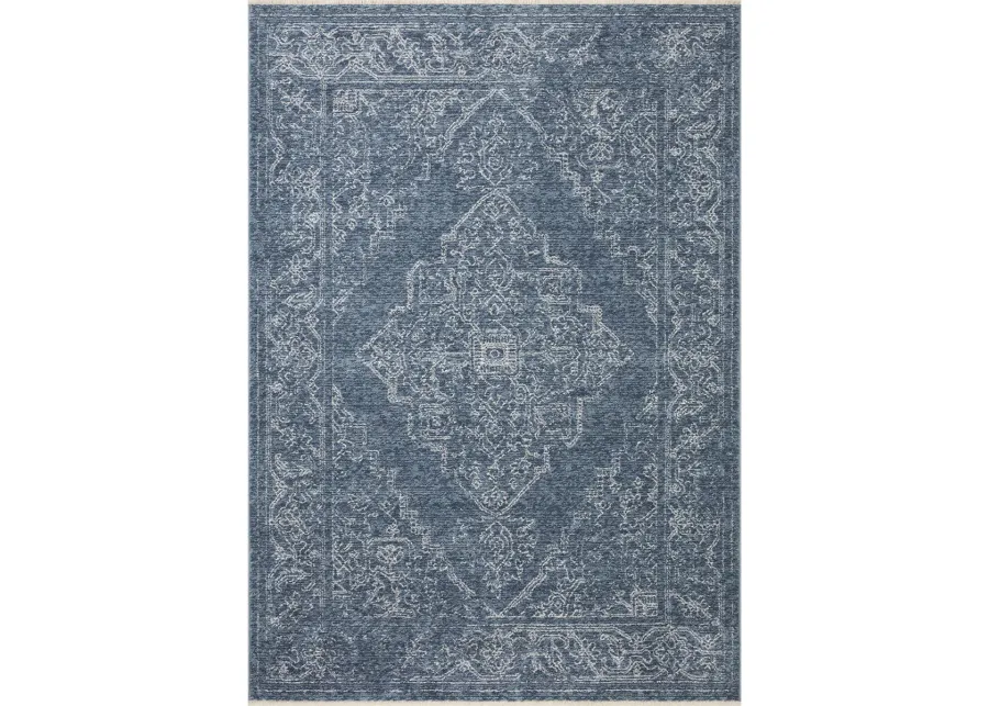 Vance VAN03 Denim/Dove 5'3" x 7'9" Rug