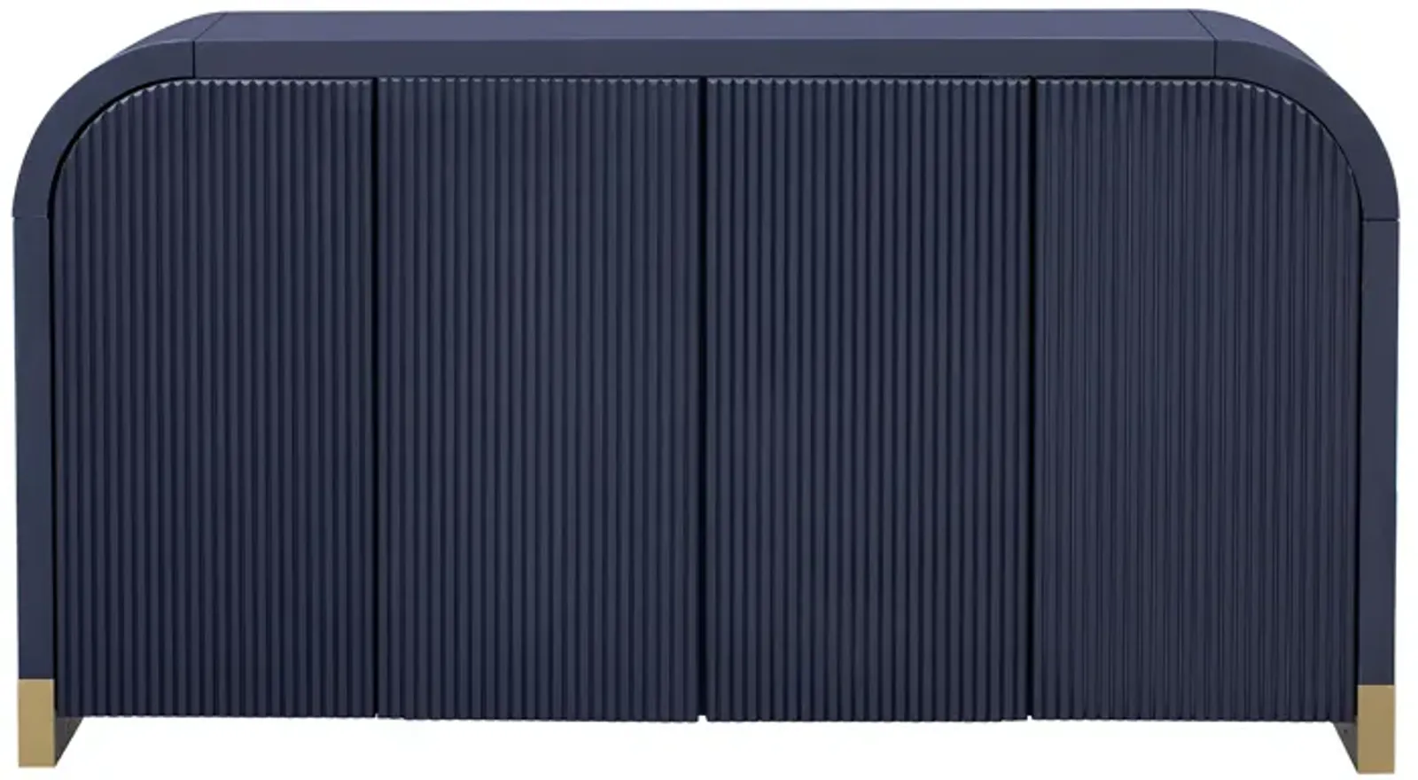 Merax 4-door Panel Cabinet with Adjustable Shelves