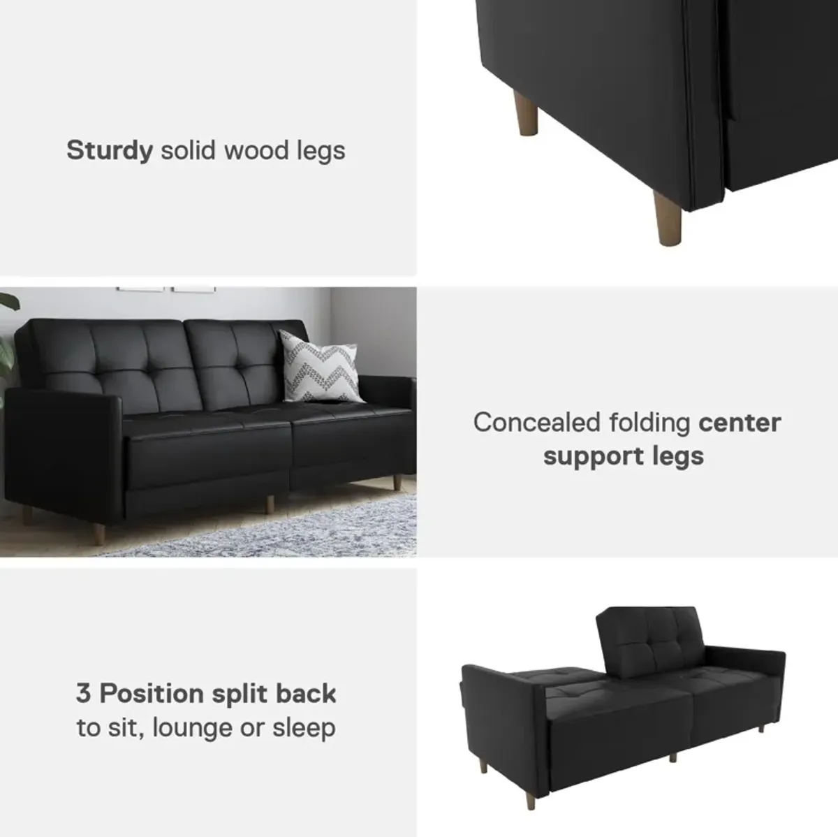 Andora Coil Futon