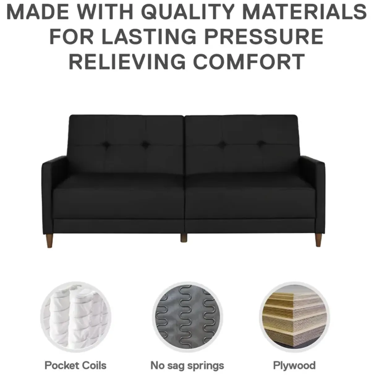 Andora Coil Futon