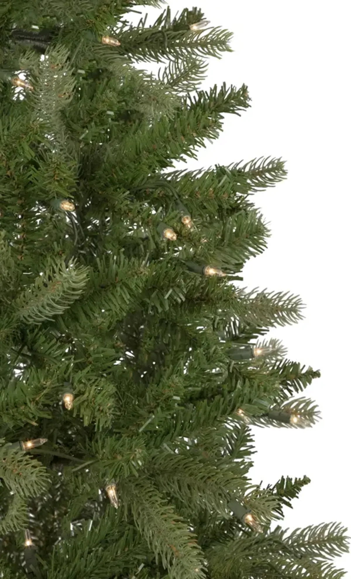 7.5' Pre-Lit Wicklow Noble Fir Artificial Christmas Tree  Clear Lights