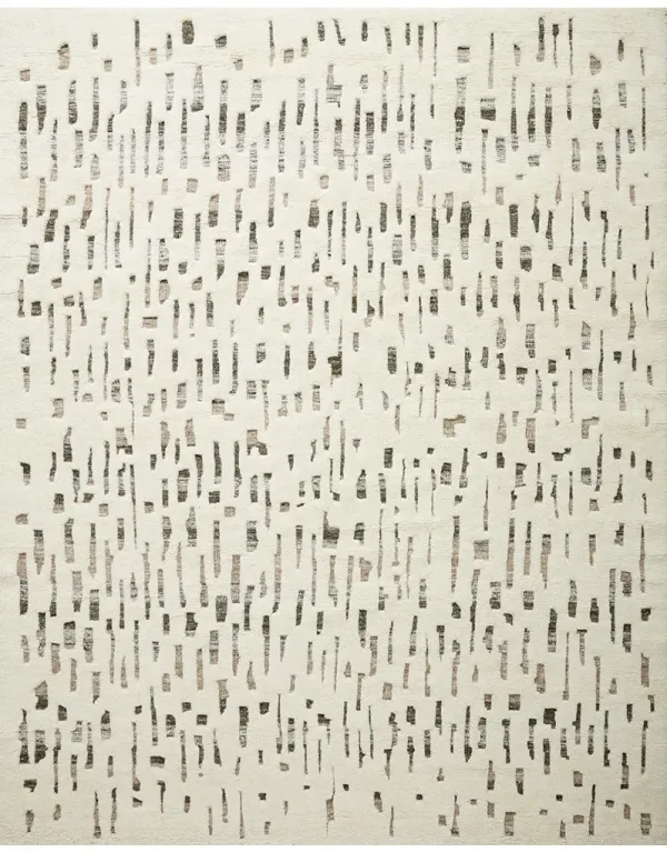 Bennett BEN06 Ivory/Forest 5'6" x 8'6" Rug