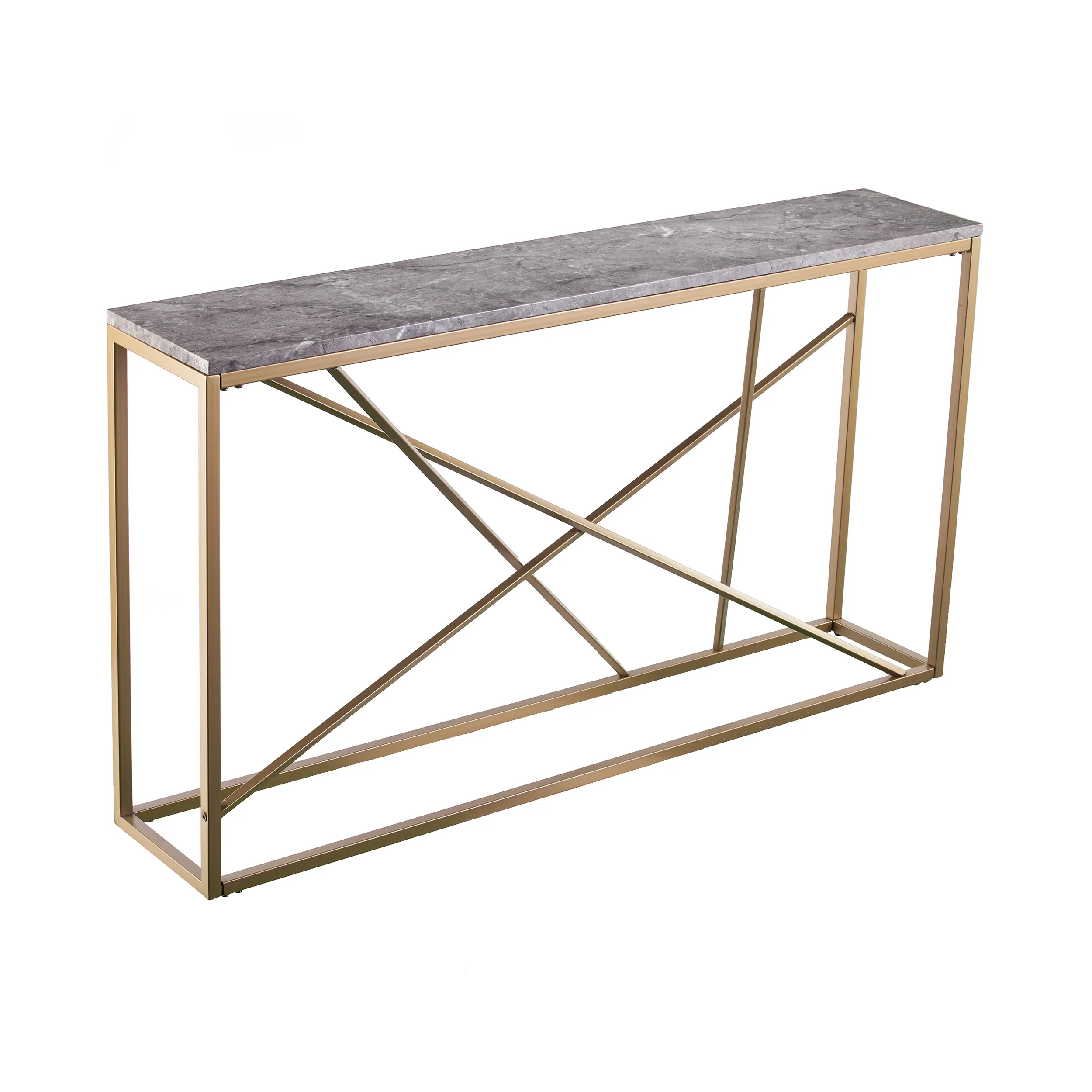 Aubrey Stone Console Table