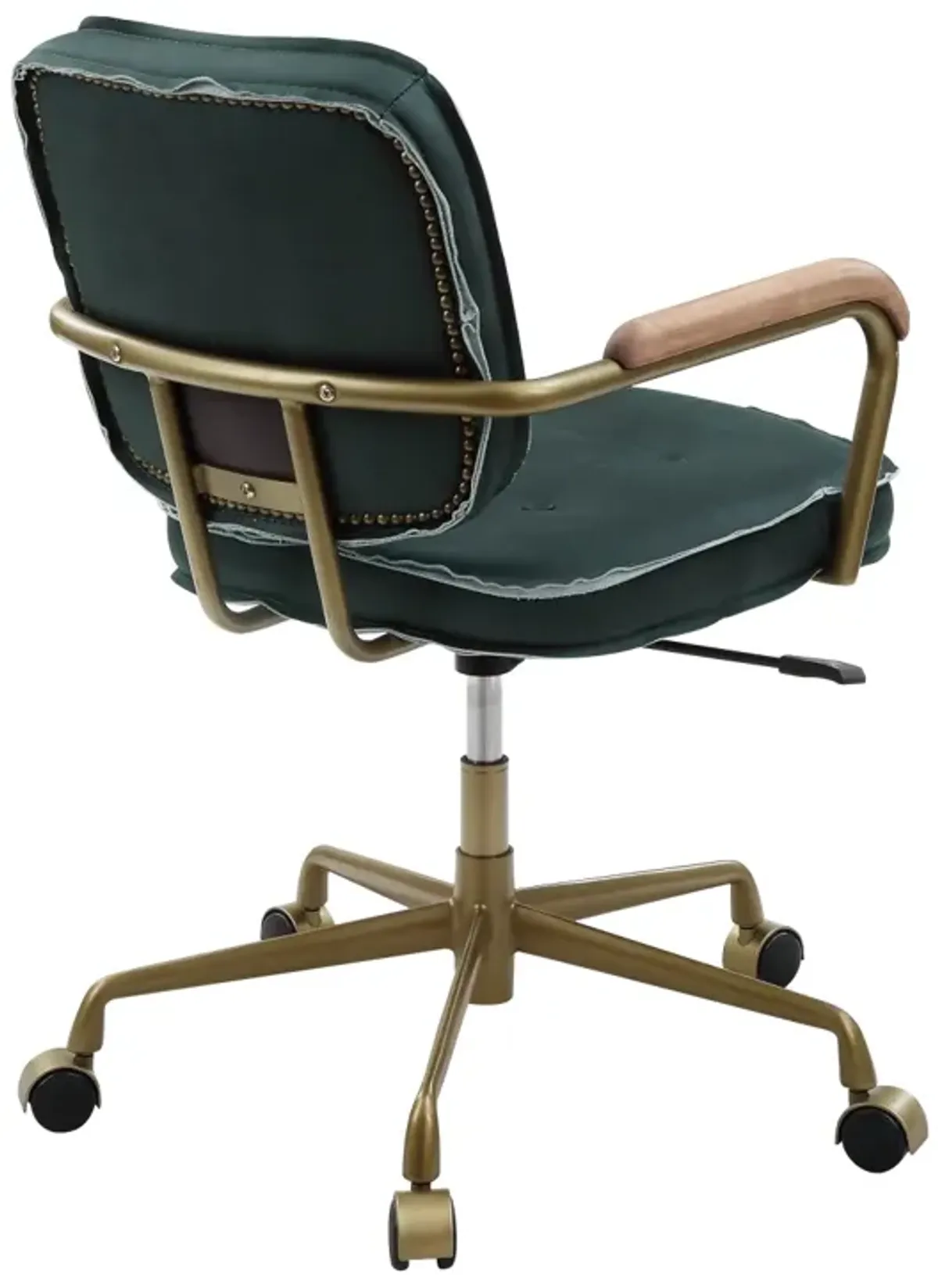 Seicross Office Chair, Emerald Leather