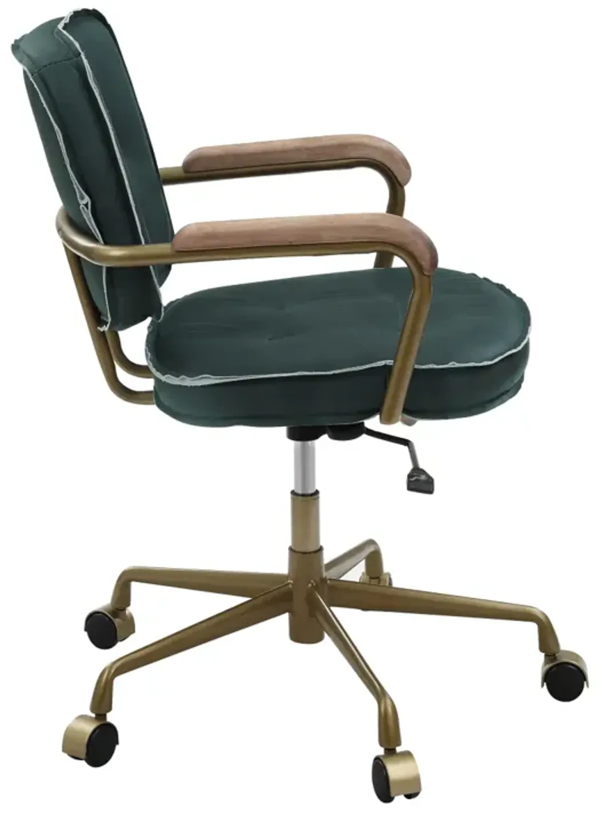 Seicross Office Chair, Emerald Leather