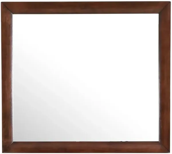 Marilla 35 in. x 39 in. Modern Rectangle Framed Dresser Mirror