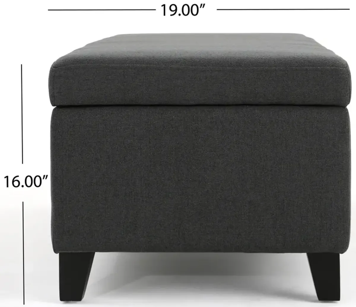 Merax Modern Storage Ottoman Bench