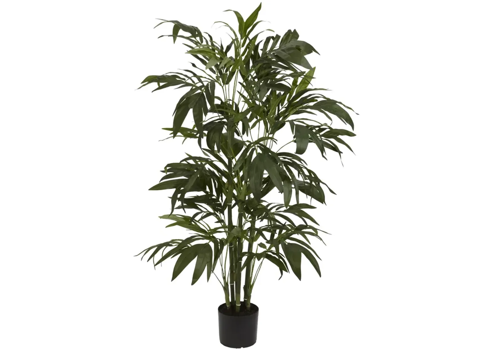 HomPlanti 4 Feet Bamboo Palm Silk Tree