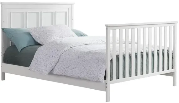 Oxford Baby Bennett Full Bed Conversion Kit Rustic White