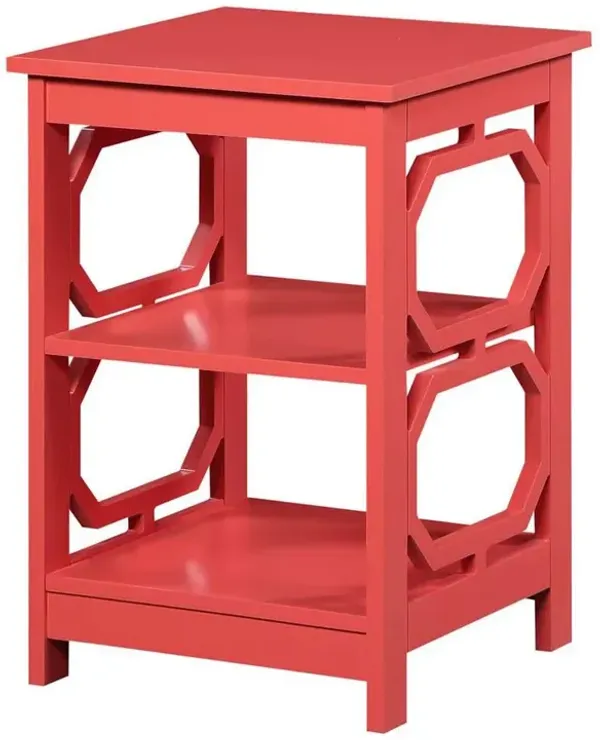 Convience Concept, Inc. Omega End Table with Shelves