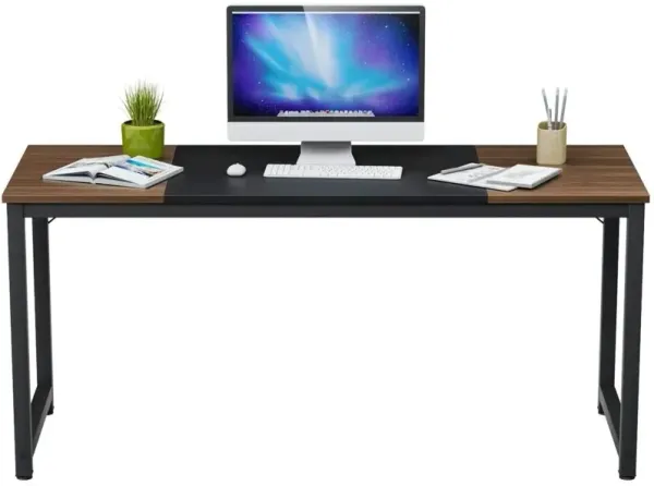 Study Writing Desk for Home Office or Bedroom, Compact Workstation Table
