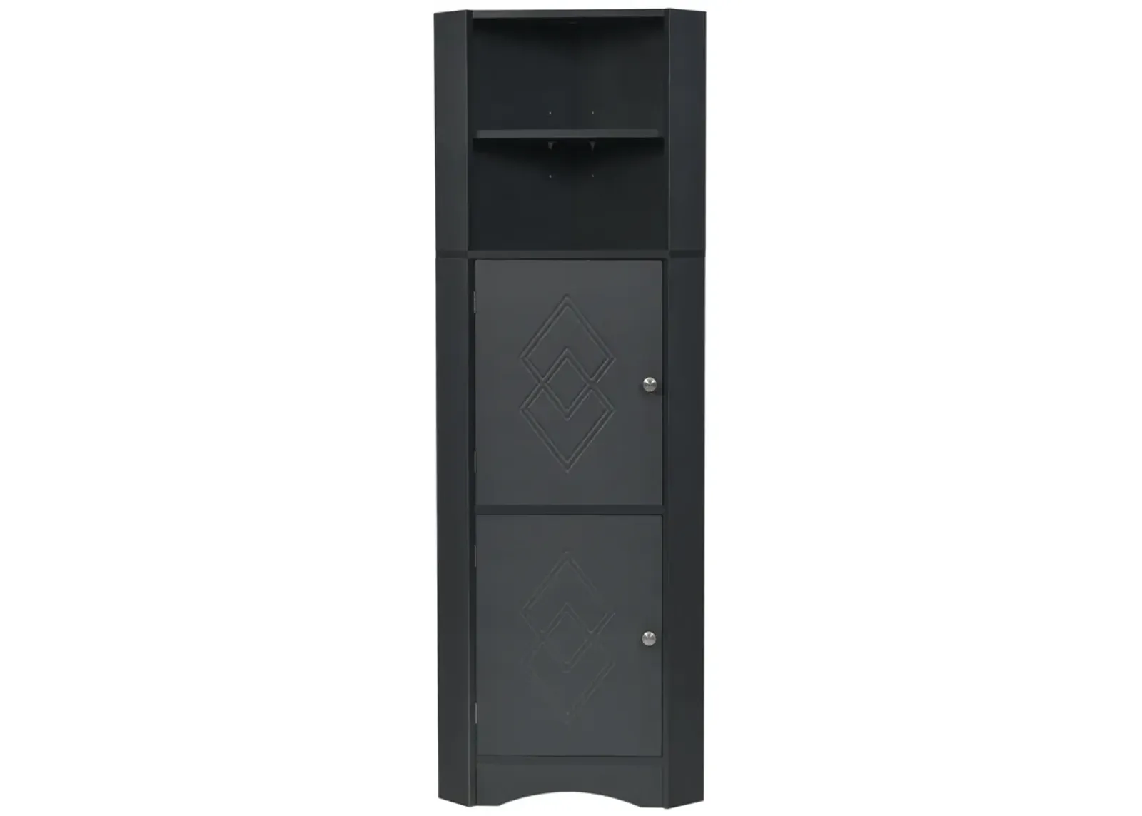 Merax Freestanding Bathroom Storage Cabinet with Doors