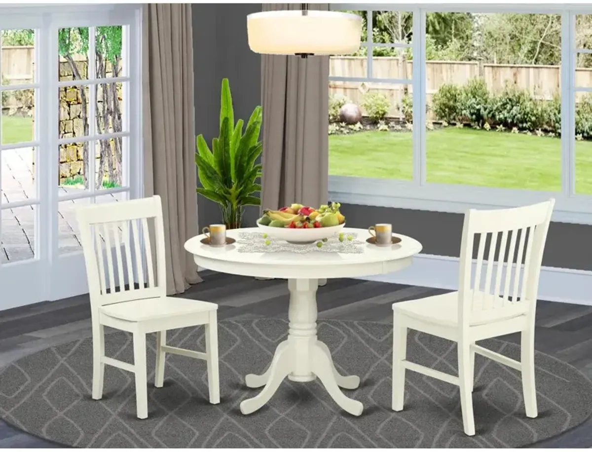 Dining Room Set Linen White