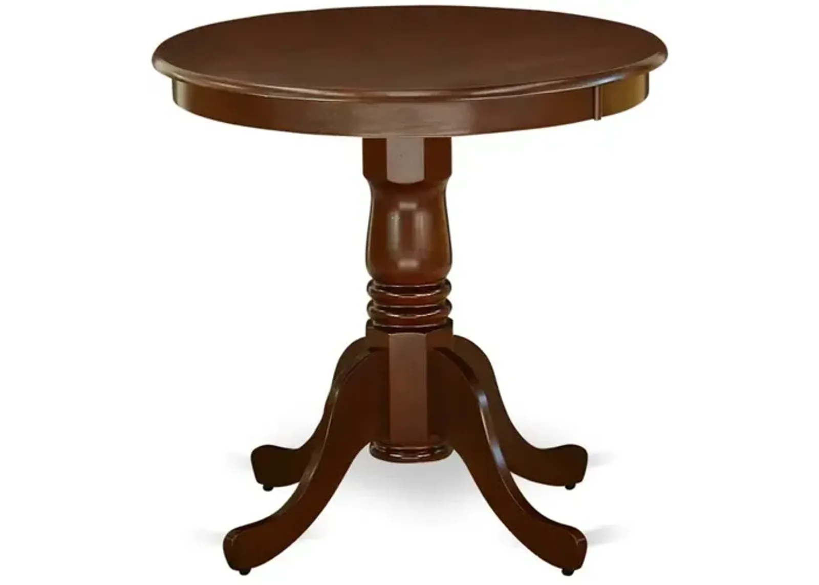 East West Furniture Dining Table Mahogany, EMT-MAH-TP