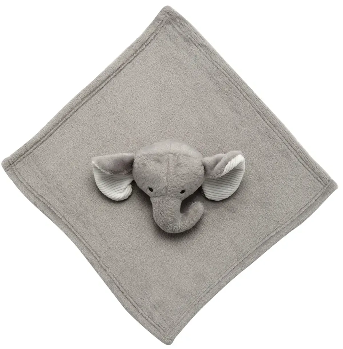 Lambs & Ivy Gray Elephant Soft Baby/Child/Toddler Plush Lovey Security Blanket