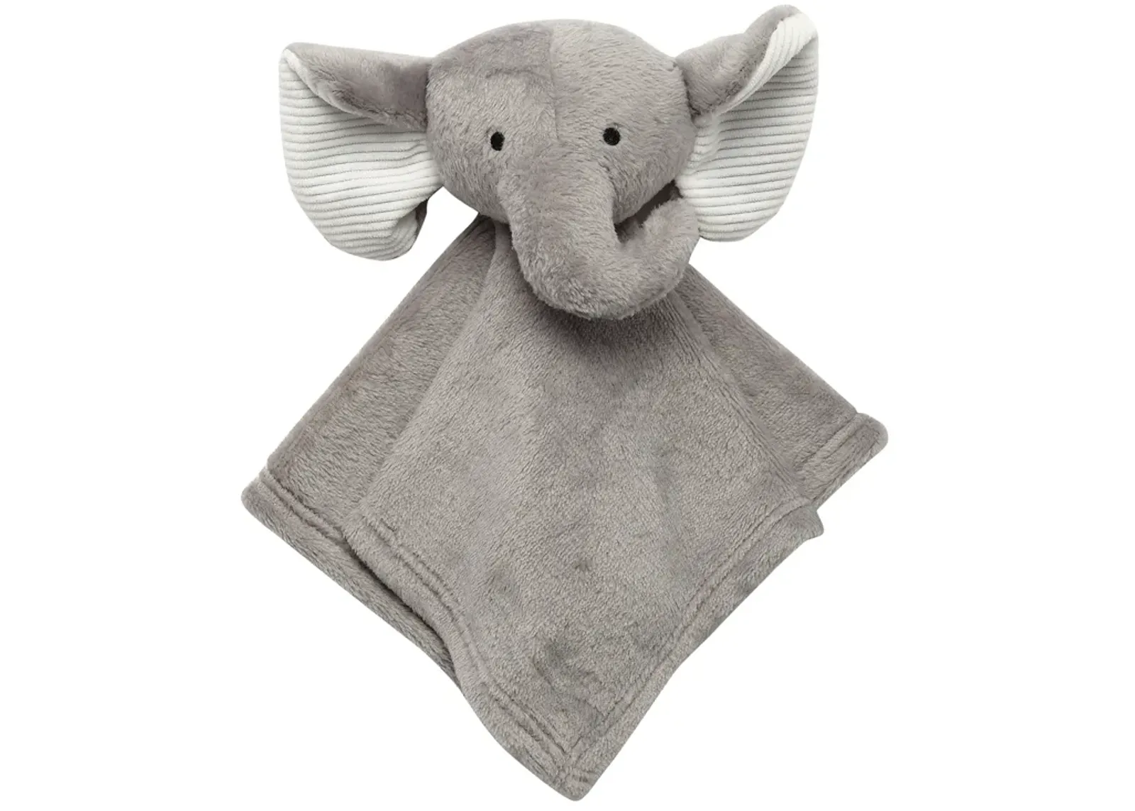 Lambs & Ivy Gray Elephant Soft Baby/Child/Toddler Plush Lovey Security Blanket