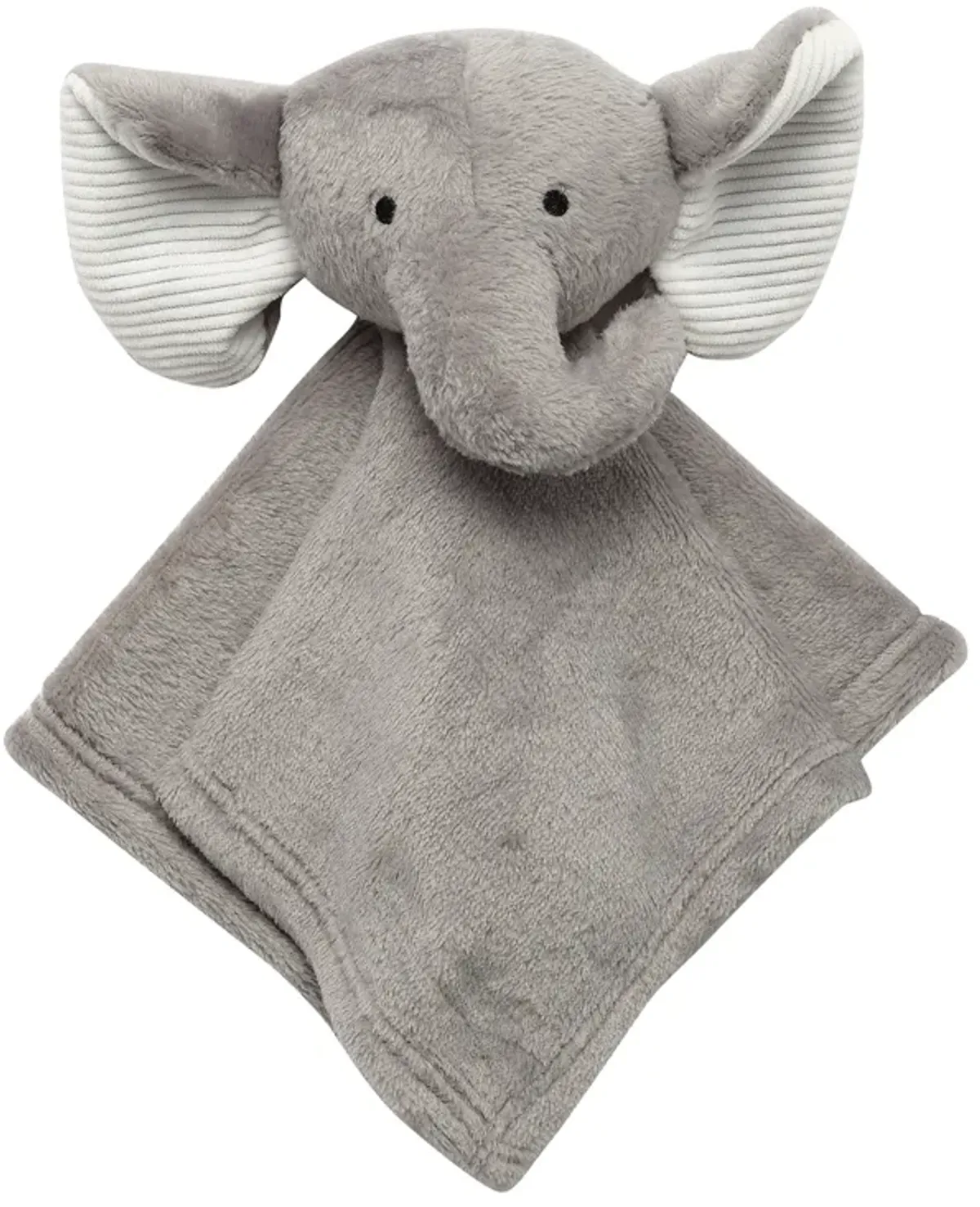 Lambs & Ivy Gray Elephant Soft Baby/Child/Toddler Plush Lovey Security Blanket