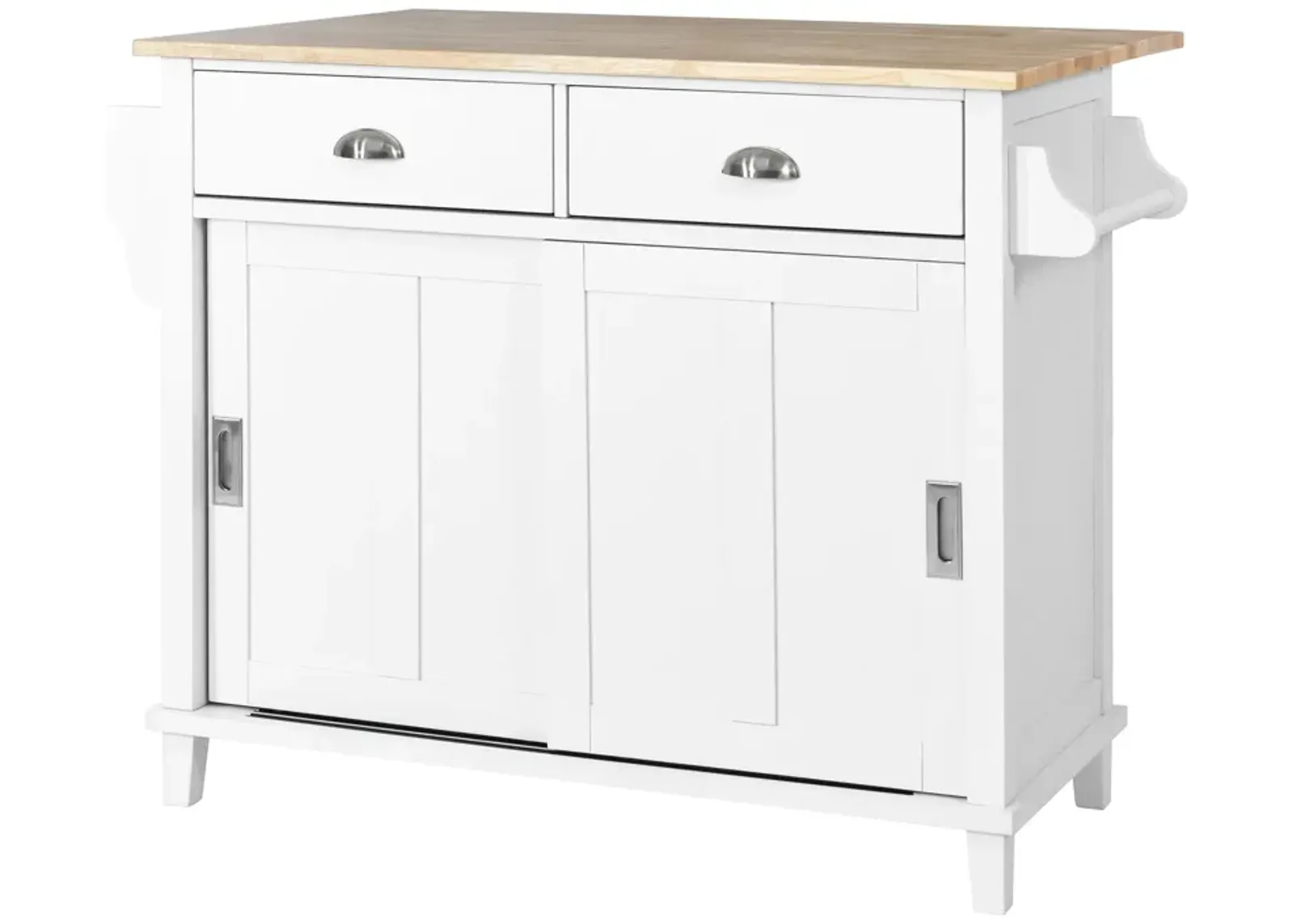 Merax Kitchen Island Cart