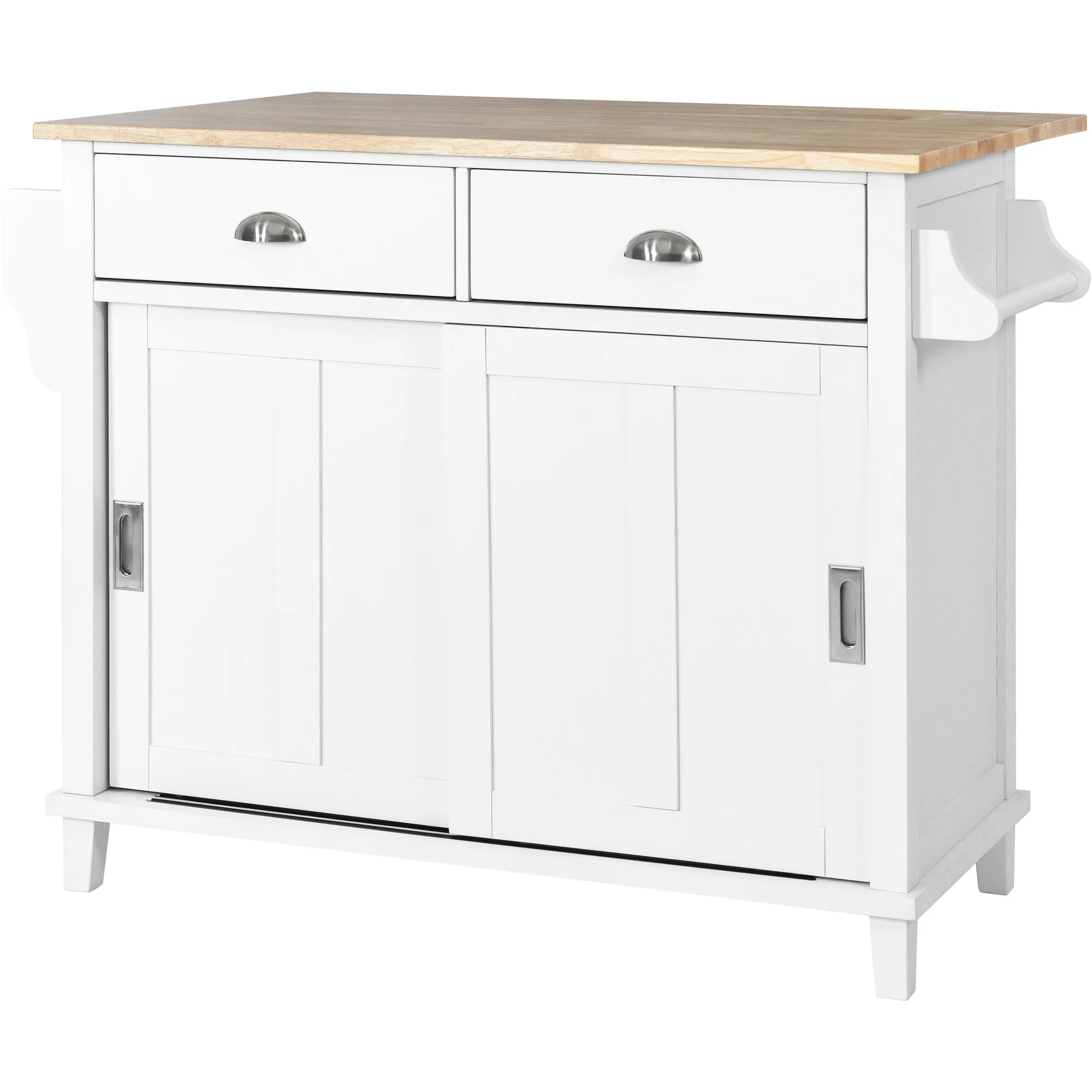 Merax Kitchen Island Cart