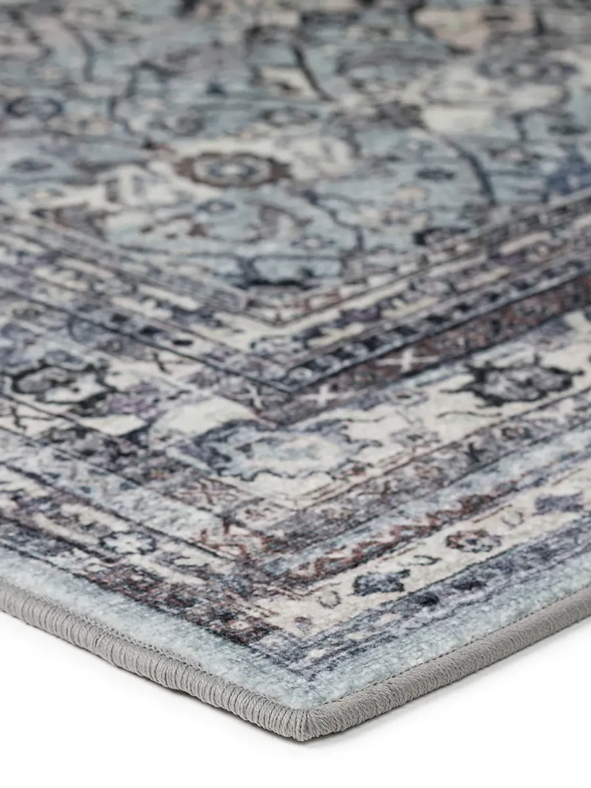 Jericho JC7 Pewter 4' Rug