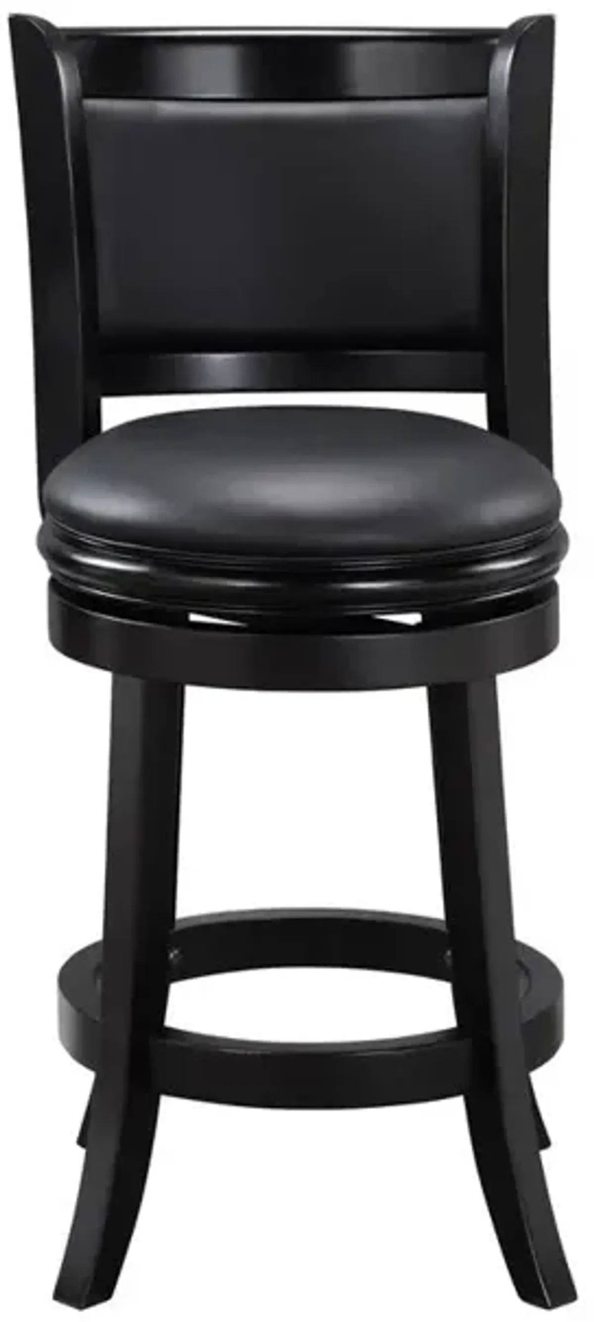 Boraam Augusta Swivel Counter Stool - Black