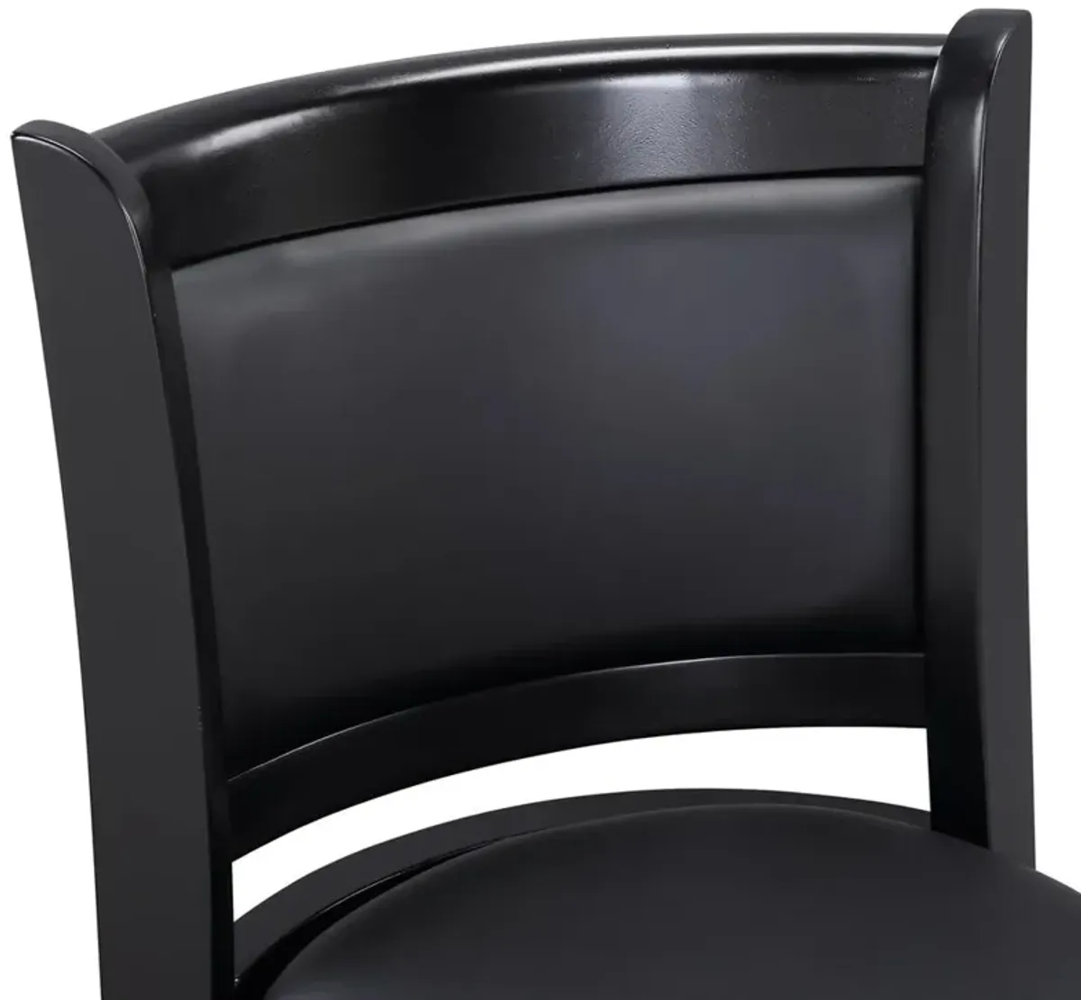 Boraam Augusta Swivel Counter Stool - Black