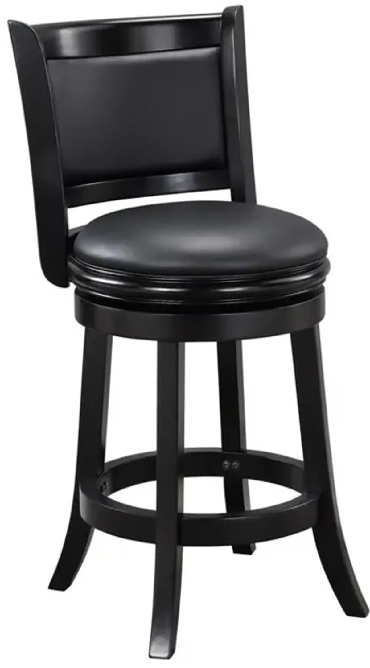 Boraam Augusta Swivel Counter Stool - Black