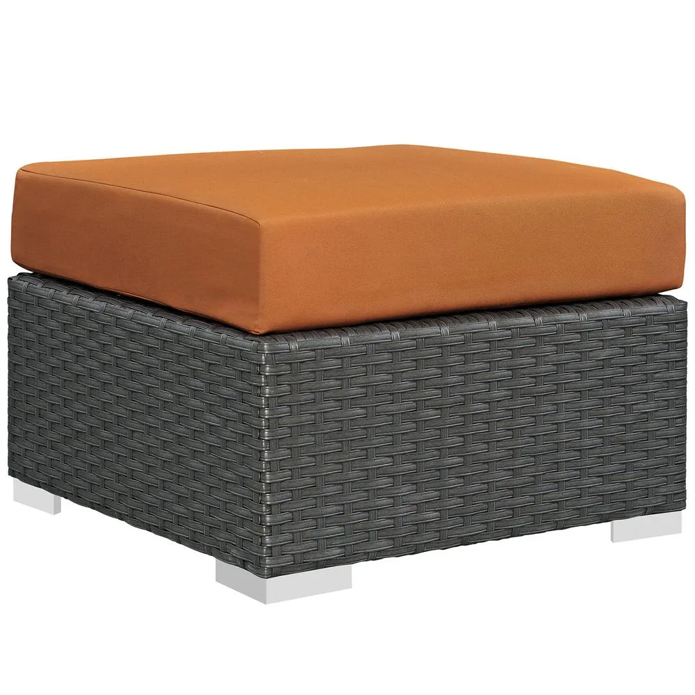 Modway Sojourn Outdoor Patio Sunbrella Ottoman