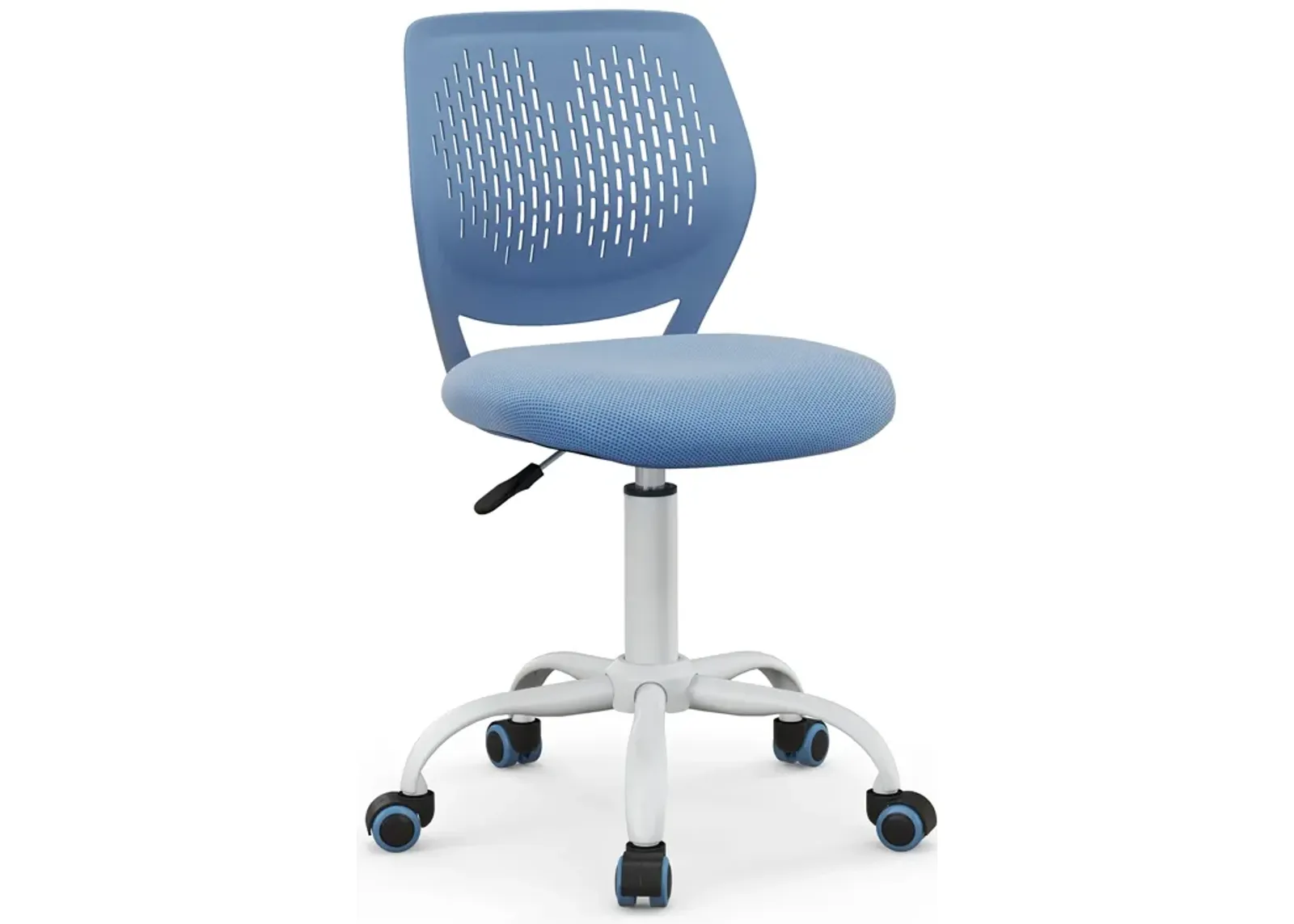 Ergonomic Children Study Chair with Adjustable Height-Blue