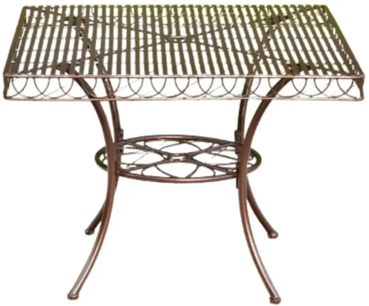 Sun Ray Iron Dining Table