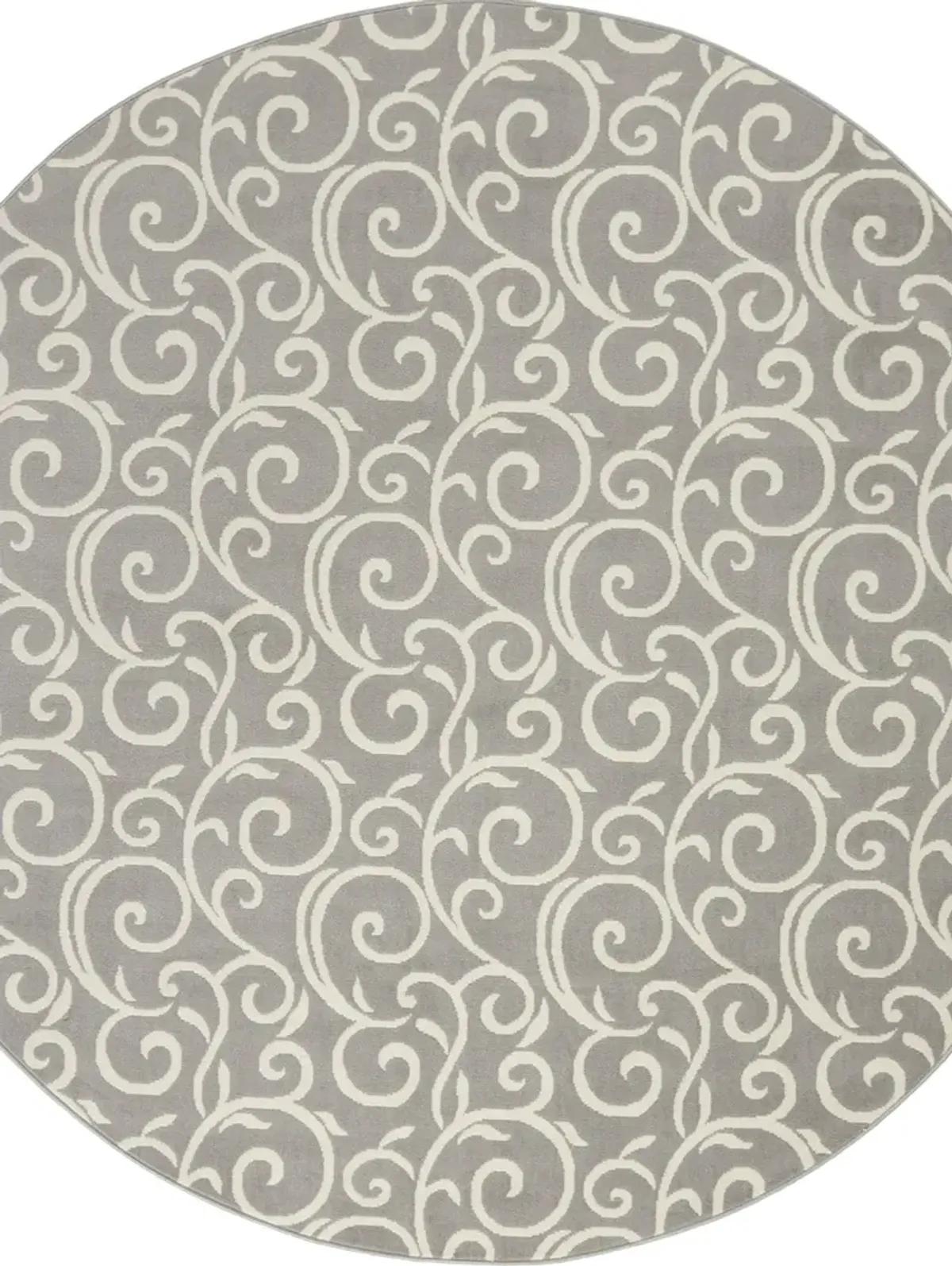 Grafix GRF19 Gray 8'6" x 12' Rug
