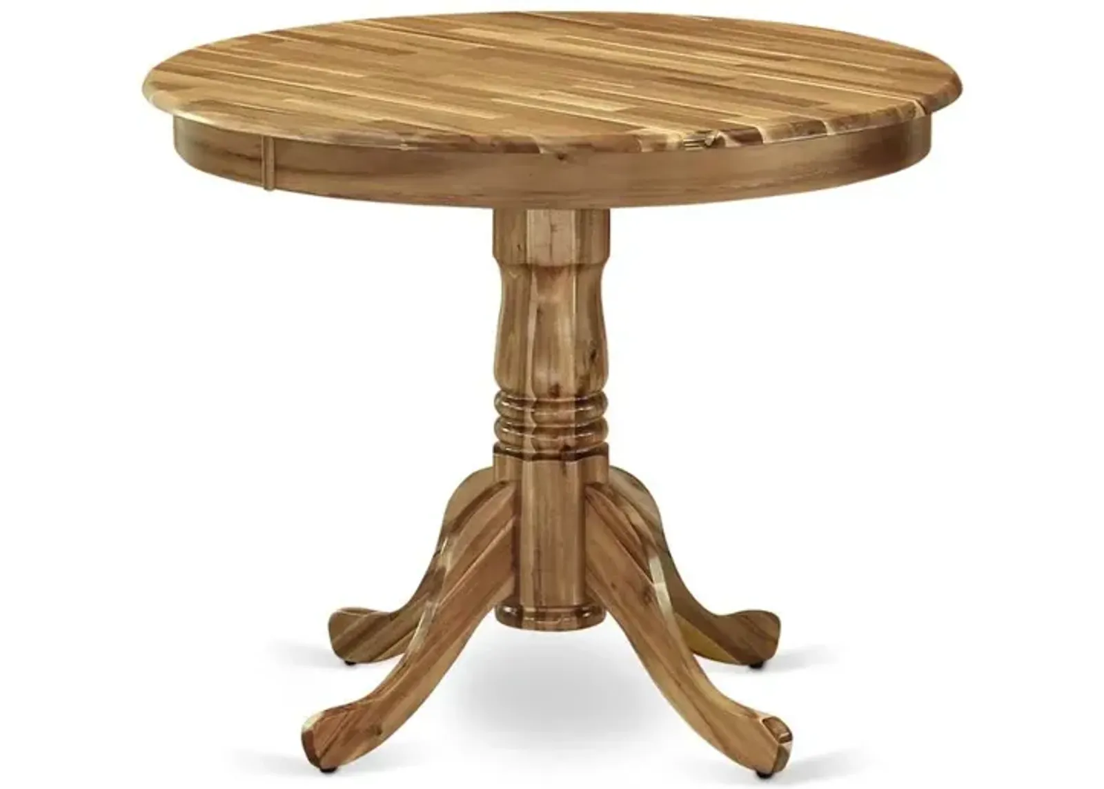 East West Furniture Dining Table Natural, ANT-ANA-TP