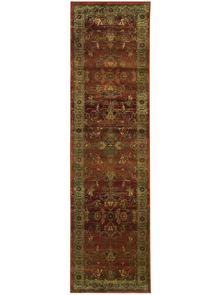 Kharma 2'3" x 7'6" Red Rug