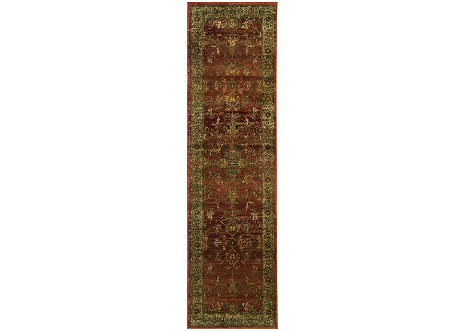 Kharma 2'3" x 7'6" Red Rug