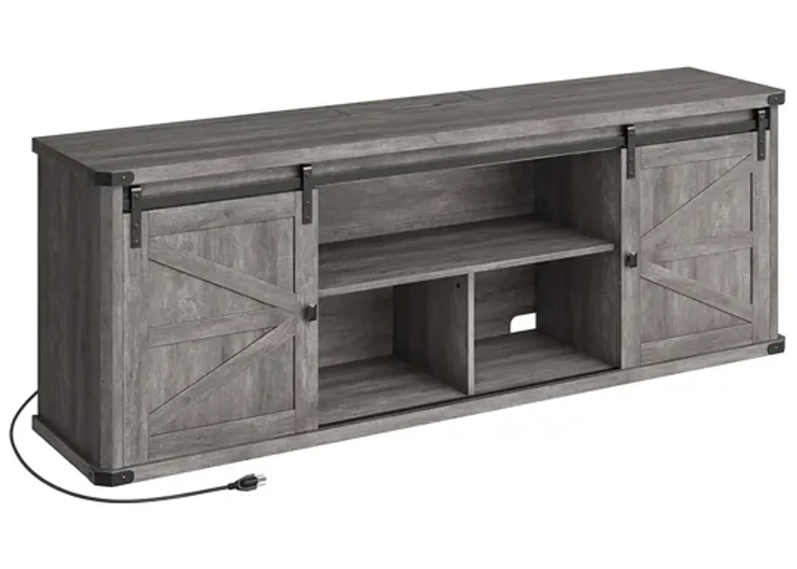 23.9" High TV Stand for TVs up to 75 Inches