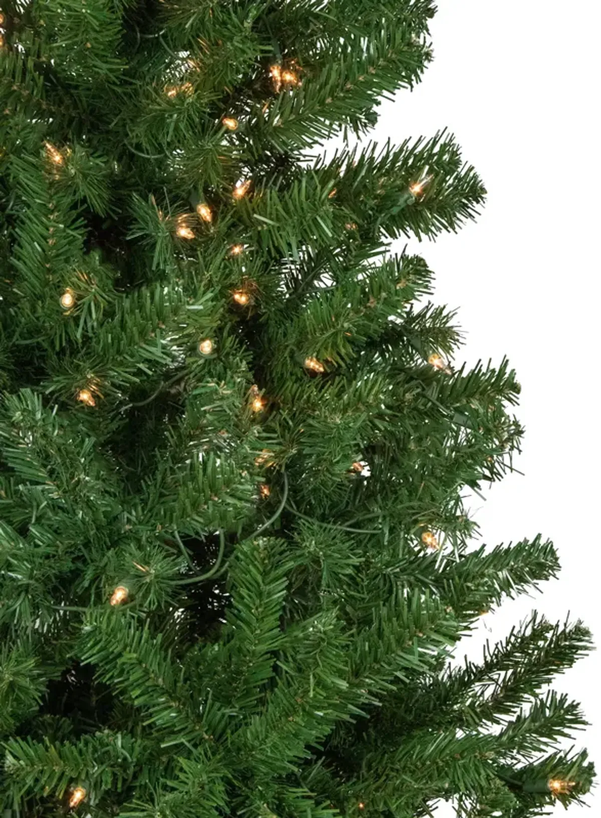 7' Pre-Lit Norfolk Spruce Artificial Christmas Tree  Clear Lights