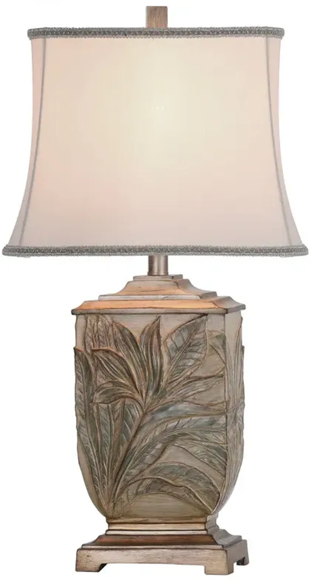 Palm Grove Relief Table Lamp
