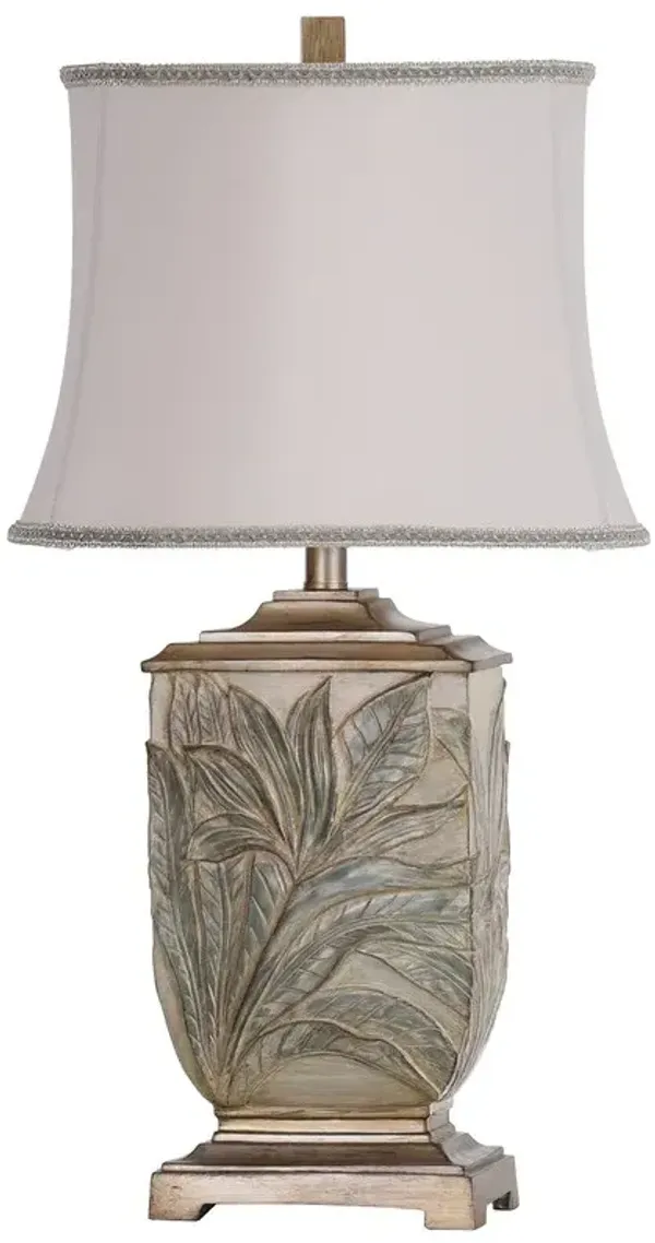 Palm Grove Relief Table Lamp