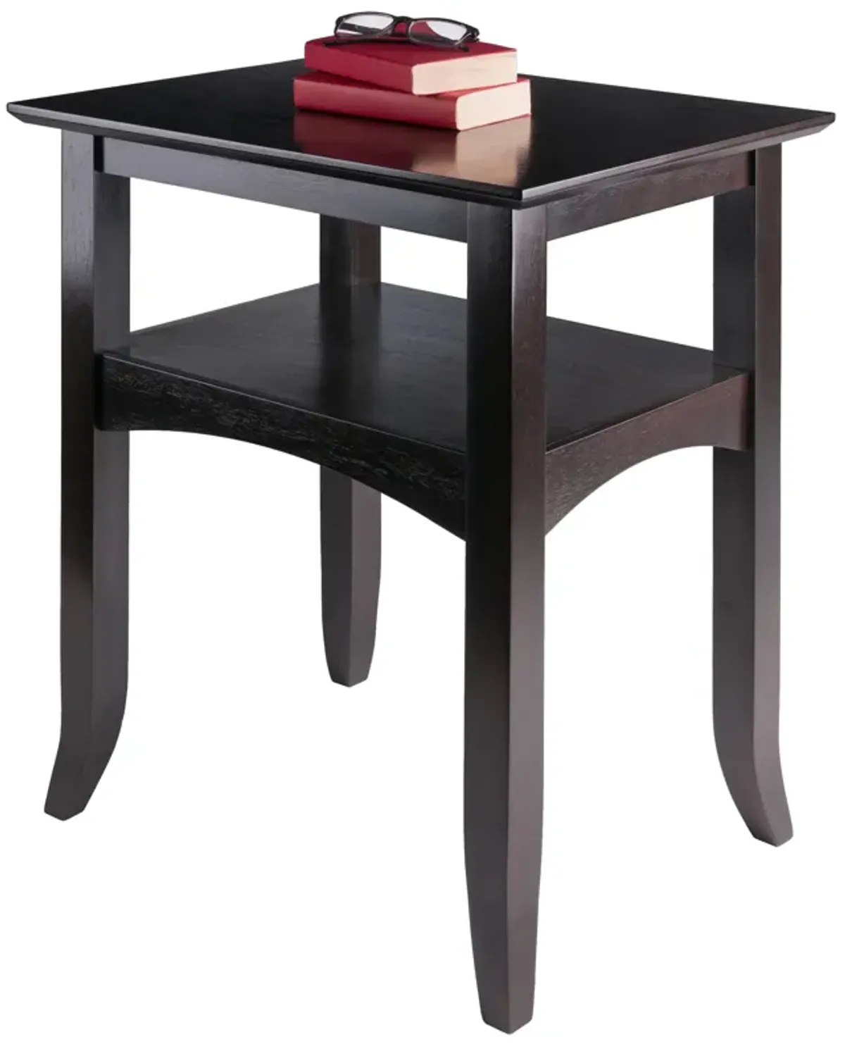 Winsome Camden End Table, Coffee, 17.32x22.44x25.98